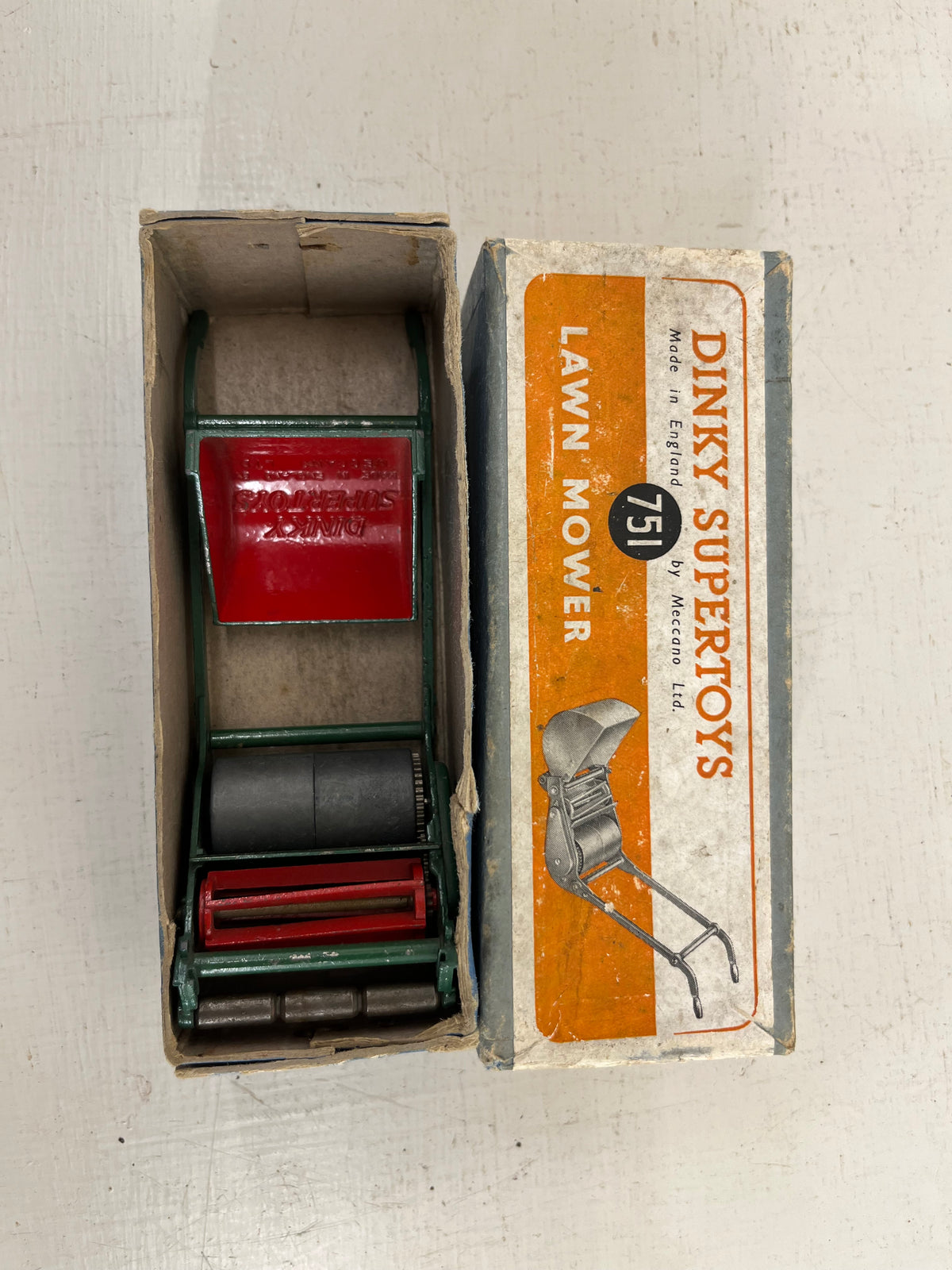 Boxed Dinky Lawnmower