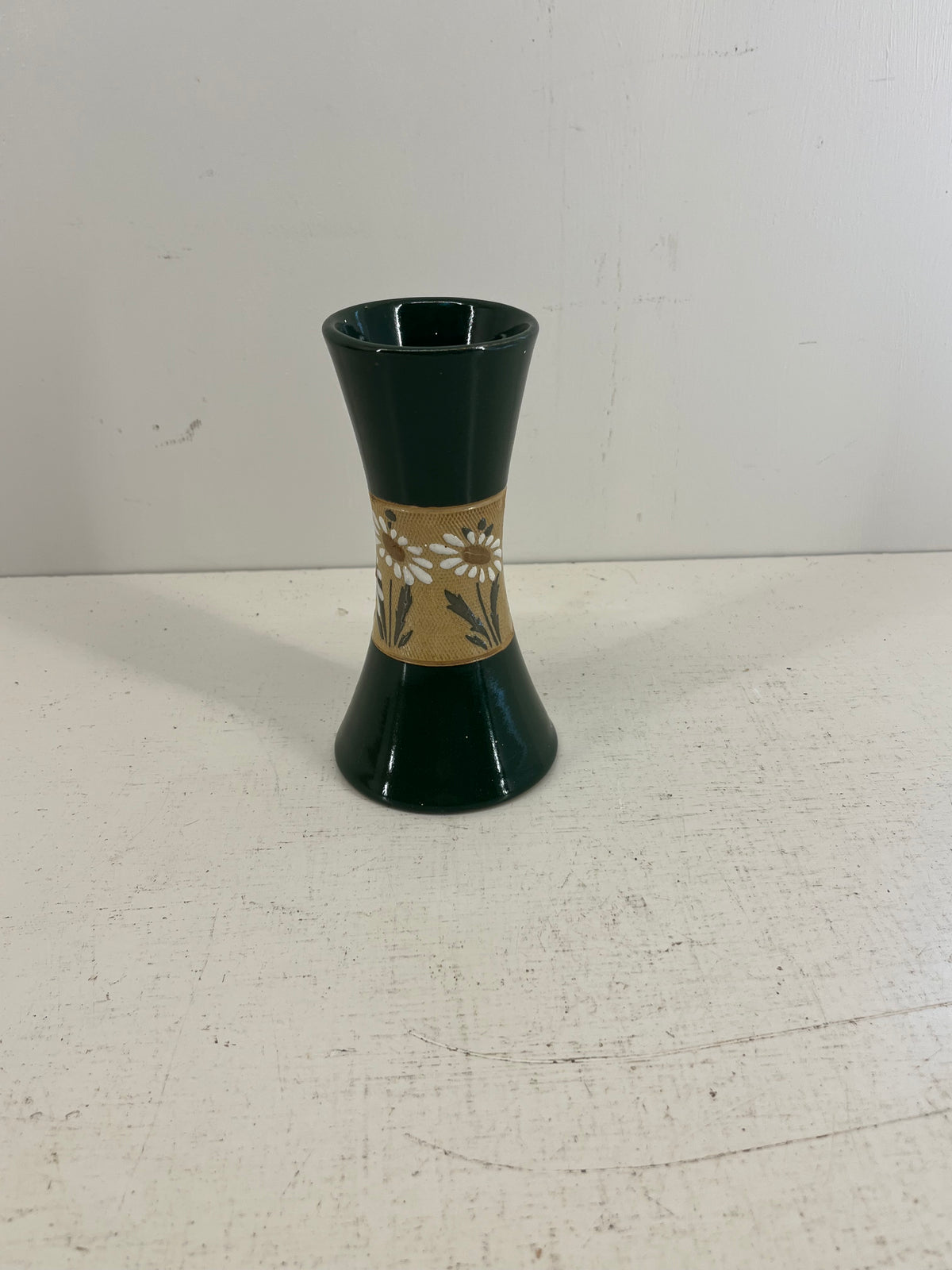 Green Pottery Florist Vase