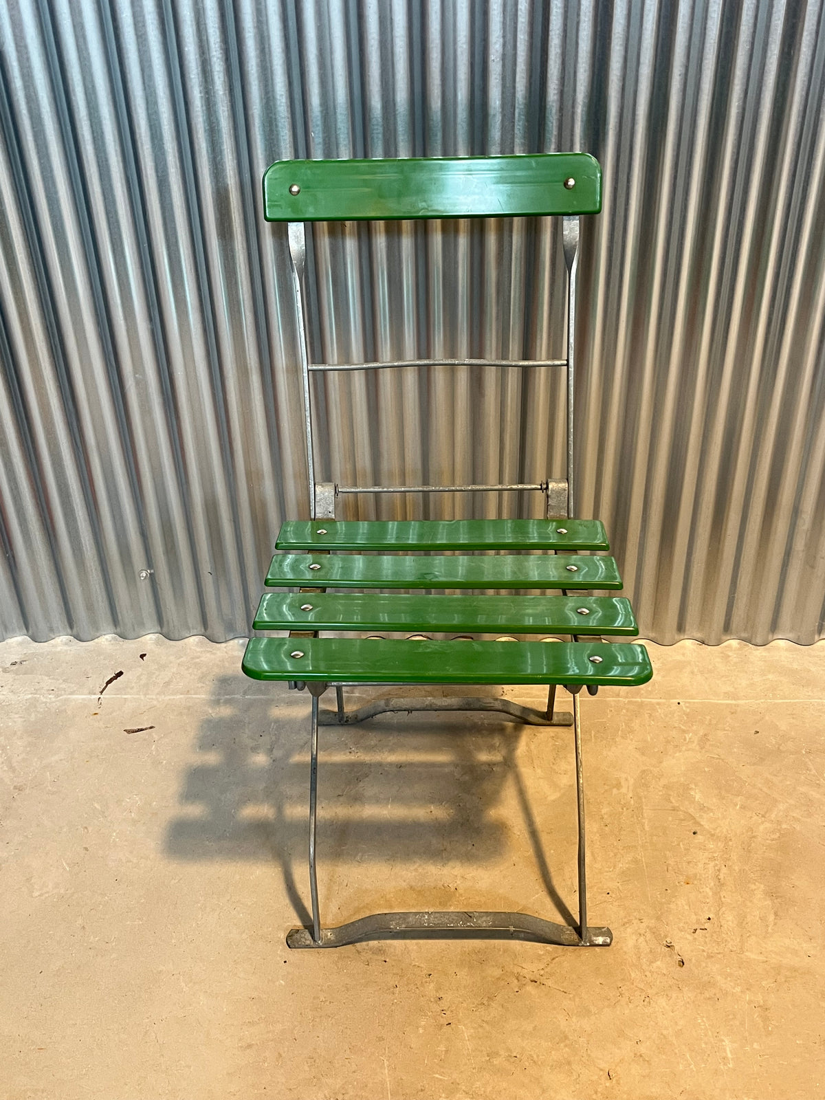 Vintage Folding Garden Chairs