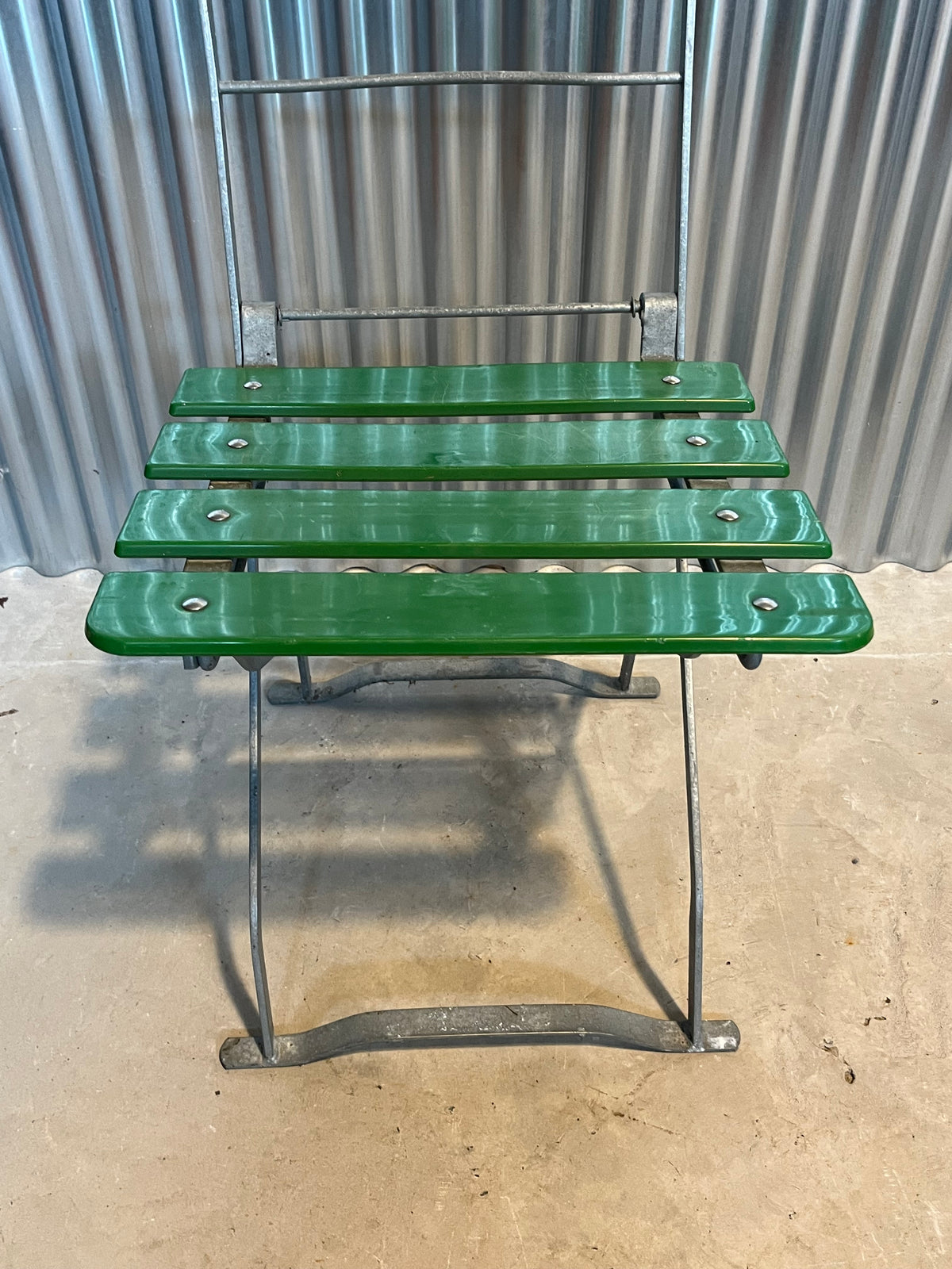 Vintage Folding Garden Chairs