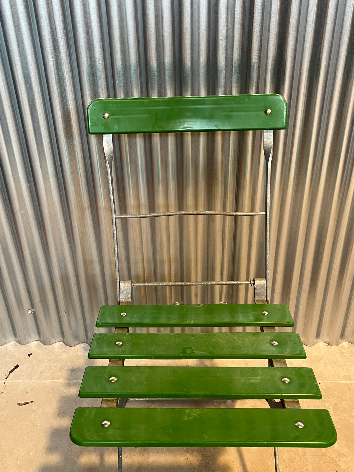 Vintage Folding Garden Chairs