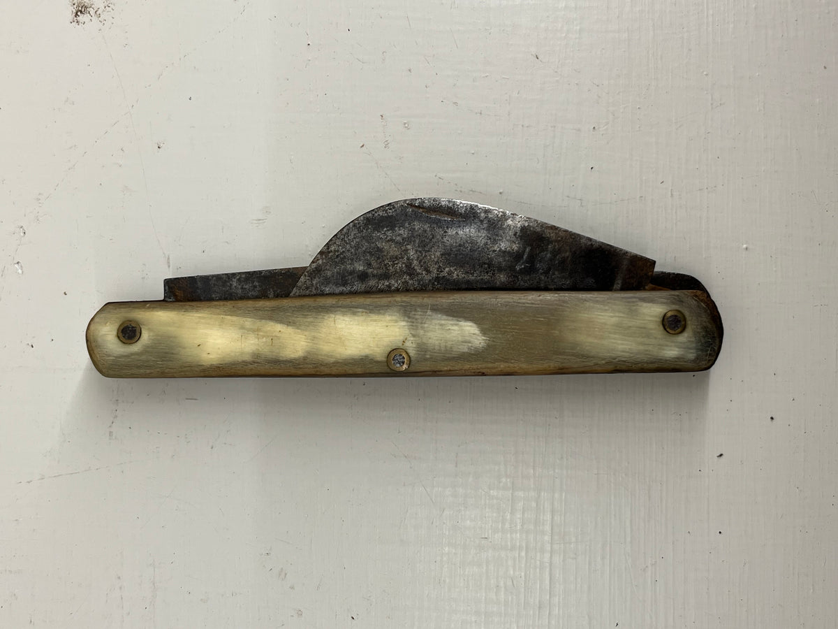 Vintage Folding Knife with Saw Blade