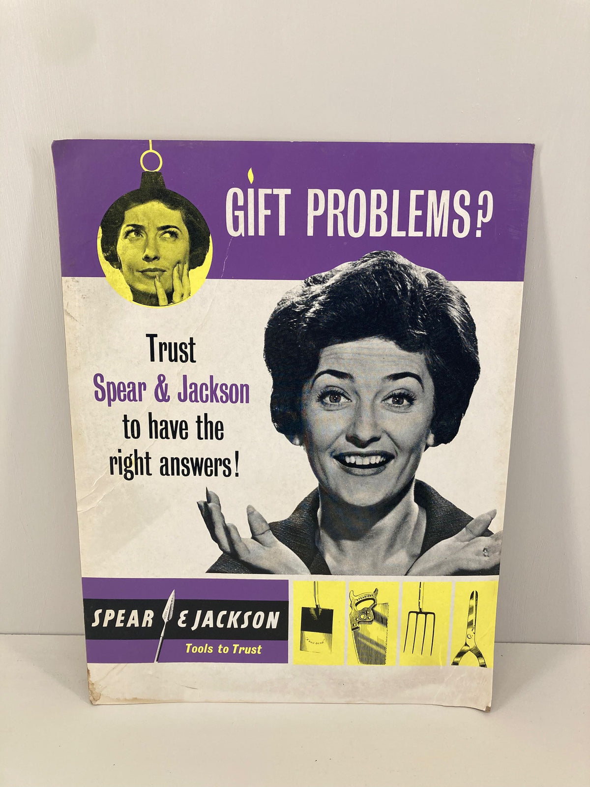 Spear &amp; Jackson Advertising Board