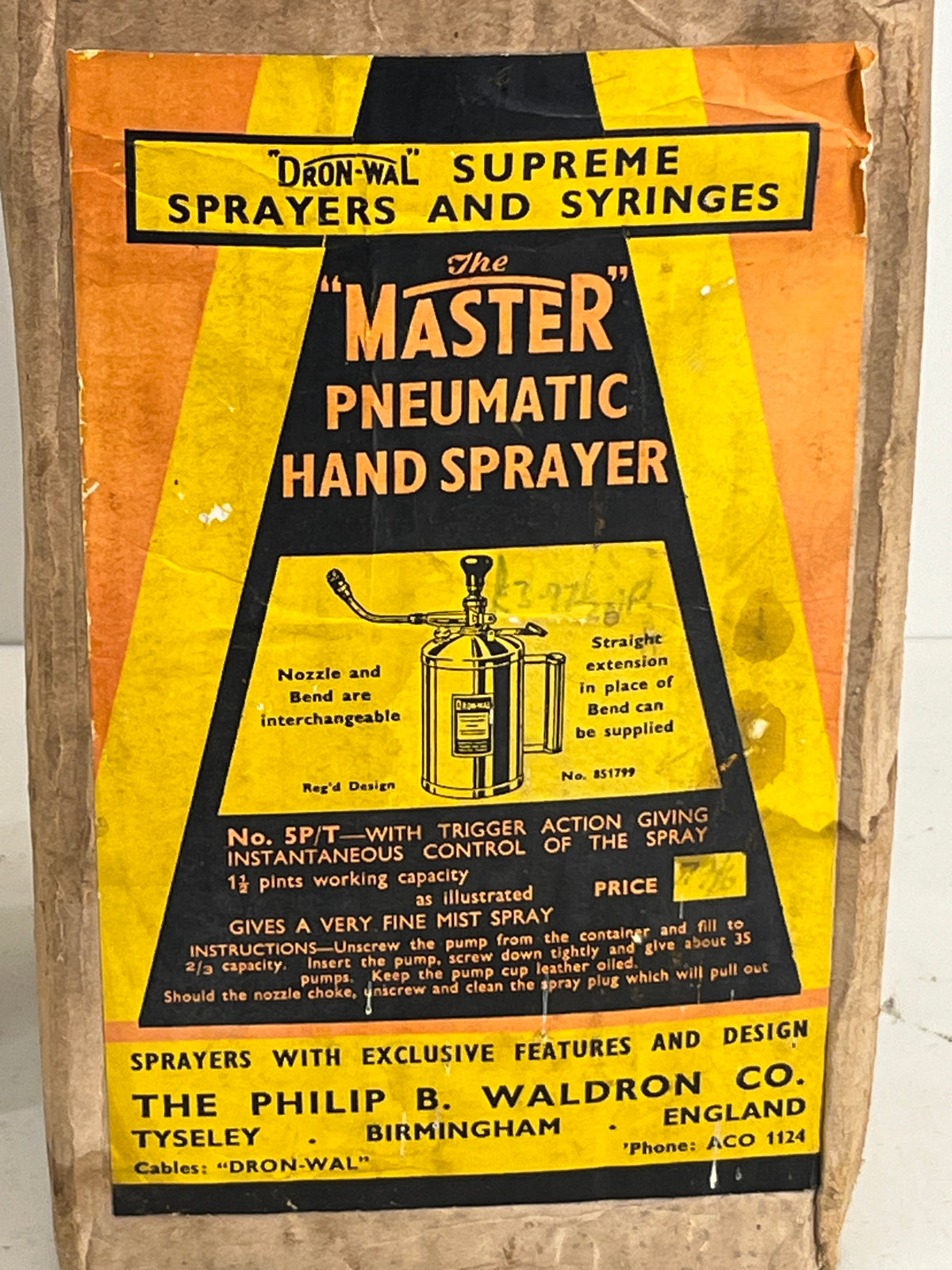 The Master Pneumatic Sprayer