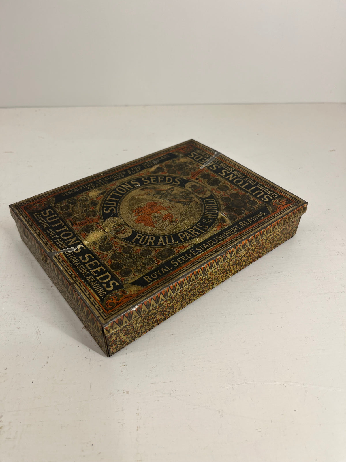 Suttons Seeds Tin