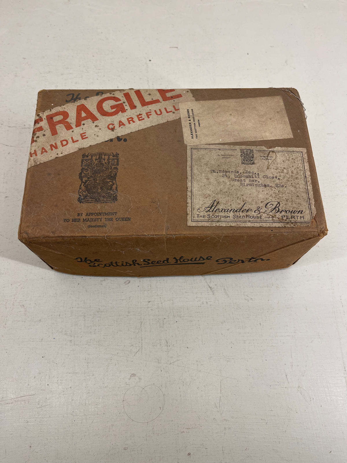 Scottish Seed House Delivery Box