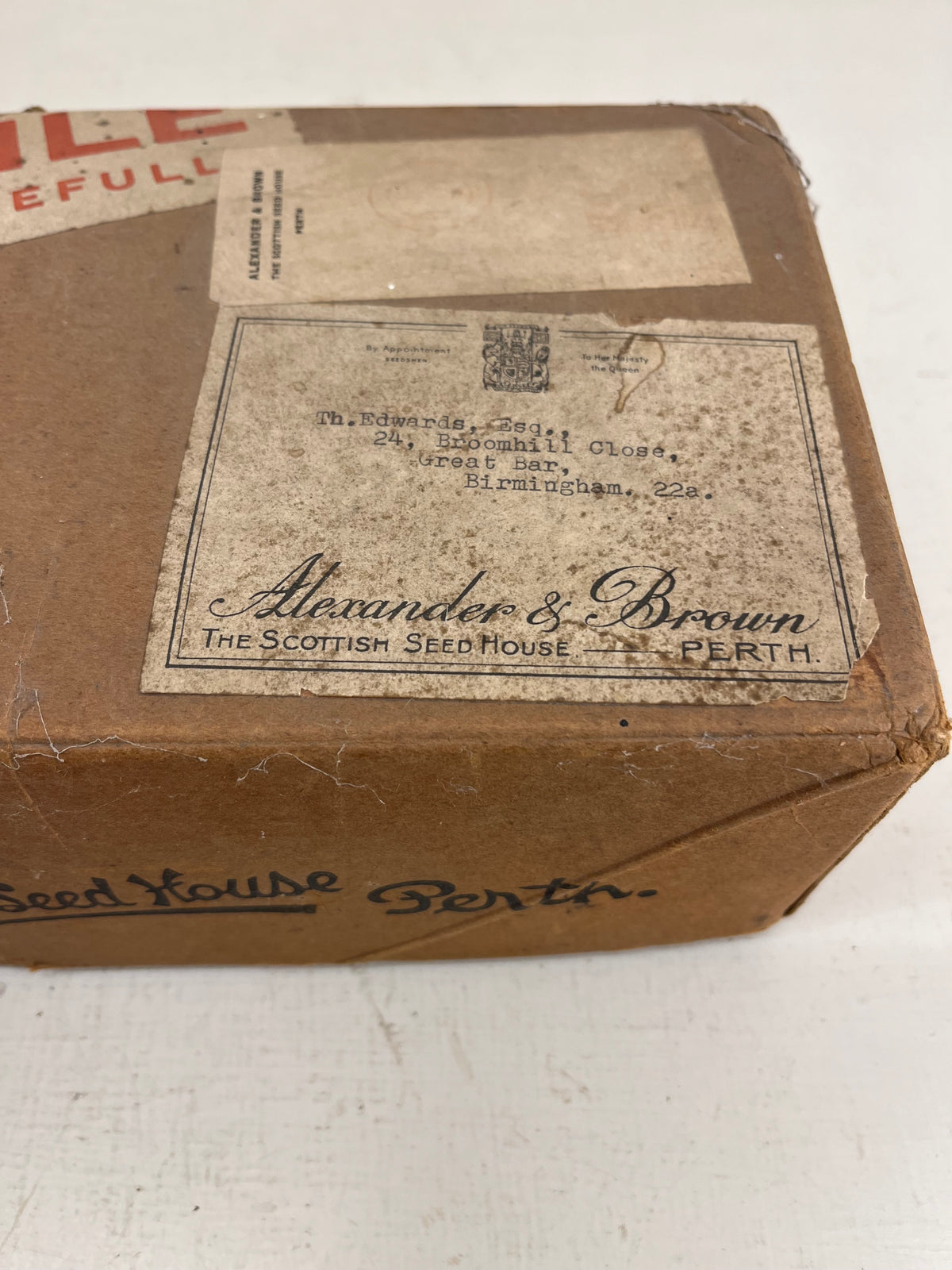 Scottish Seed House Delivery Box