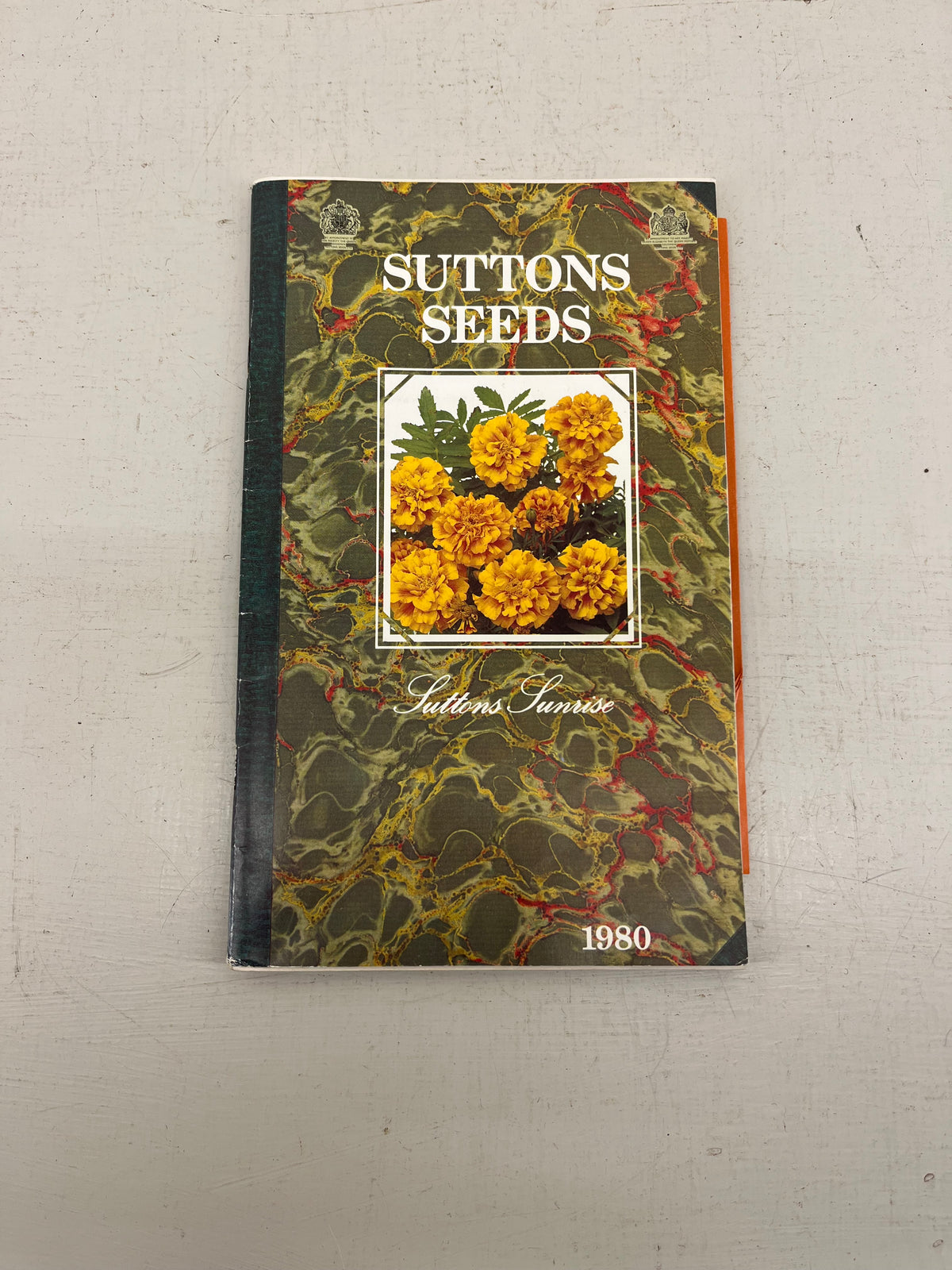Suttons Seeds Catalogue 1980