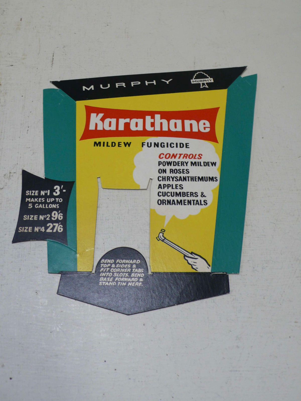 Murphy Karathane Advertising Card