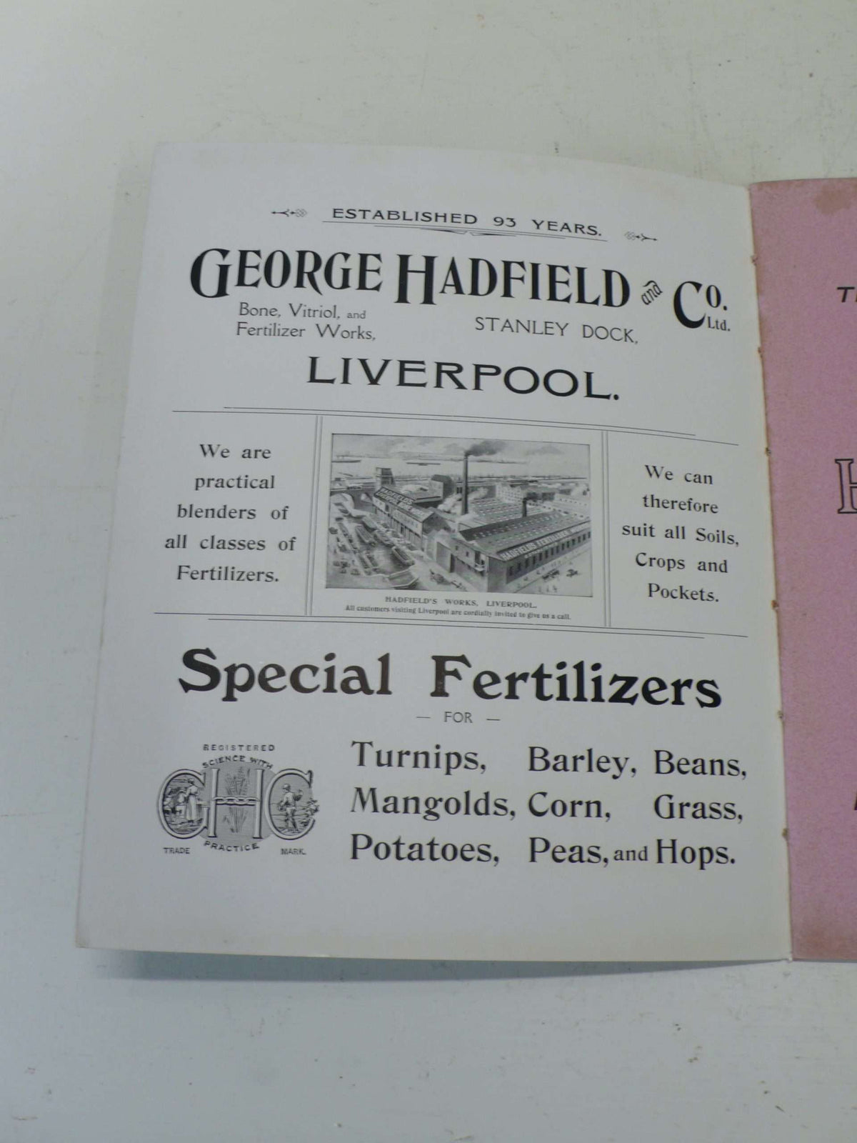 Hadfield Fertiliser Blotter Pad